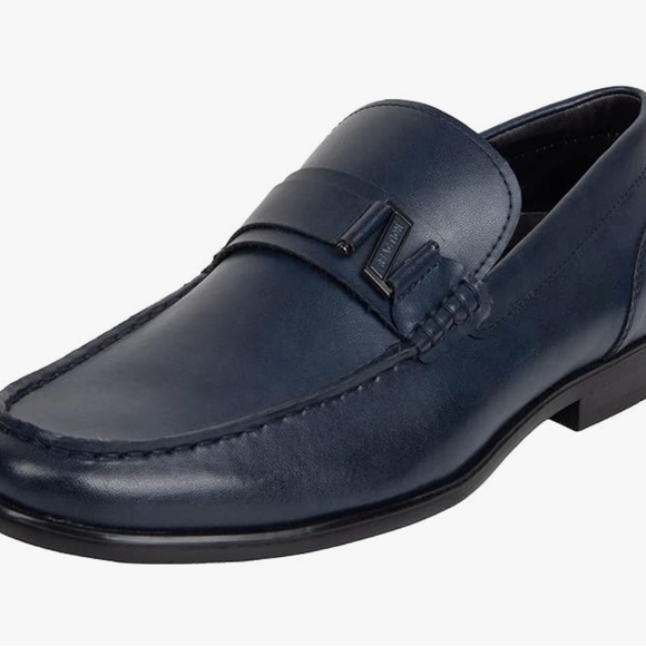 Kenneth Cole Reaction Men's Blue Loafers - Picture 9 of 12